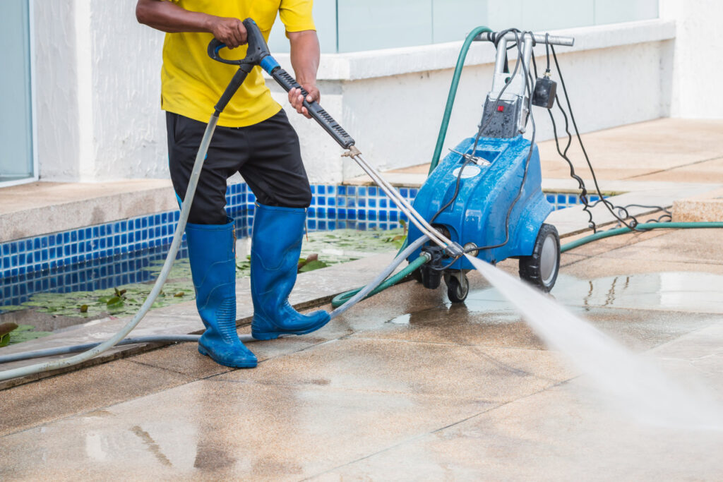 Poolside & Outdoor Living Area Cleaning